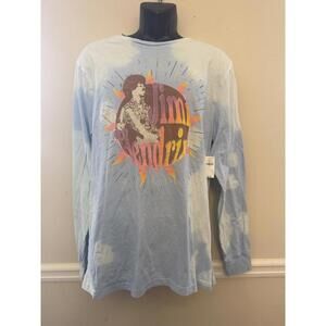 Old Navy Adult Size Extra Large~ Jimmy Hendrix Long Sleeve T-Shirt Tee Tie Dye